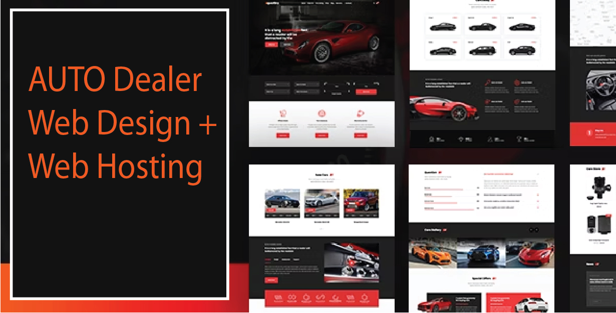 Auto Car Dealer Website Design